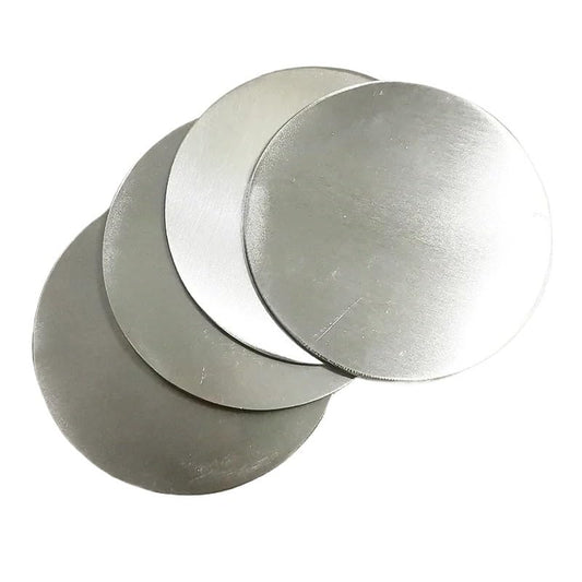 FYMZB 1/2/4Pcs Thick 2.0/2.5/3.0/4.0/5.0/6.0/8.0/10mm 304 Stainless Steel Round Plate Disc Round Disk Circular Sheet Dia. 50mm-500mm (Color : Thickness 10mm, Size : Dia. 450mm 1pcs)